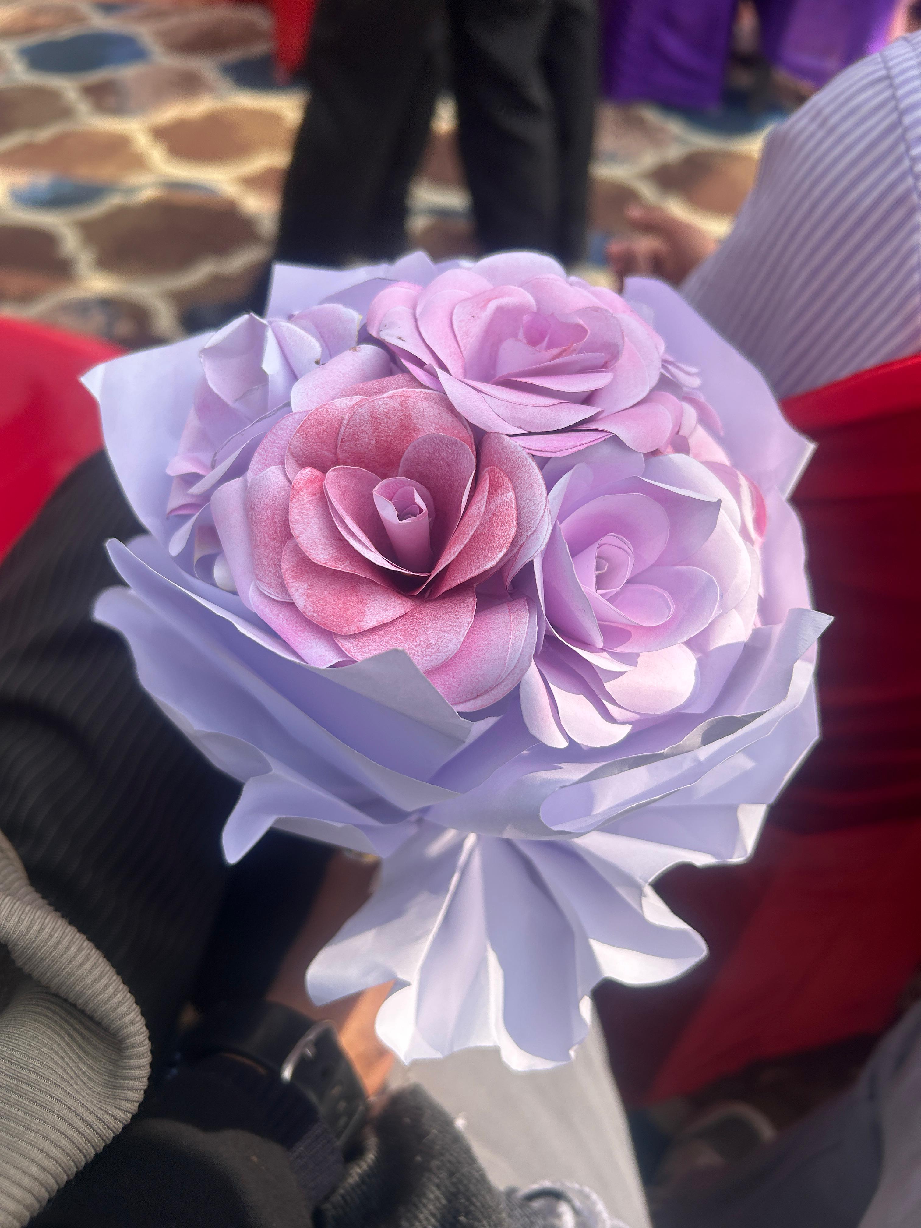 Boquet of Paper flowers